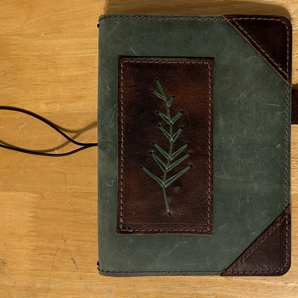 Leather Imagined Woodland Fern B6